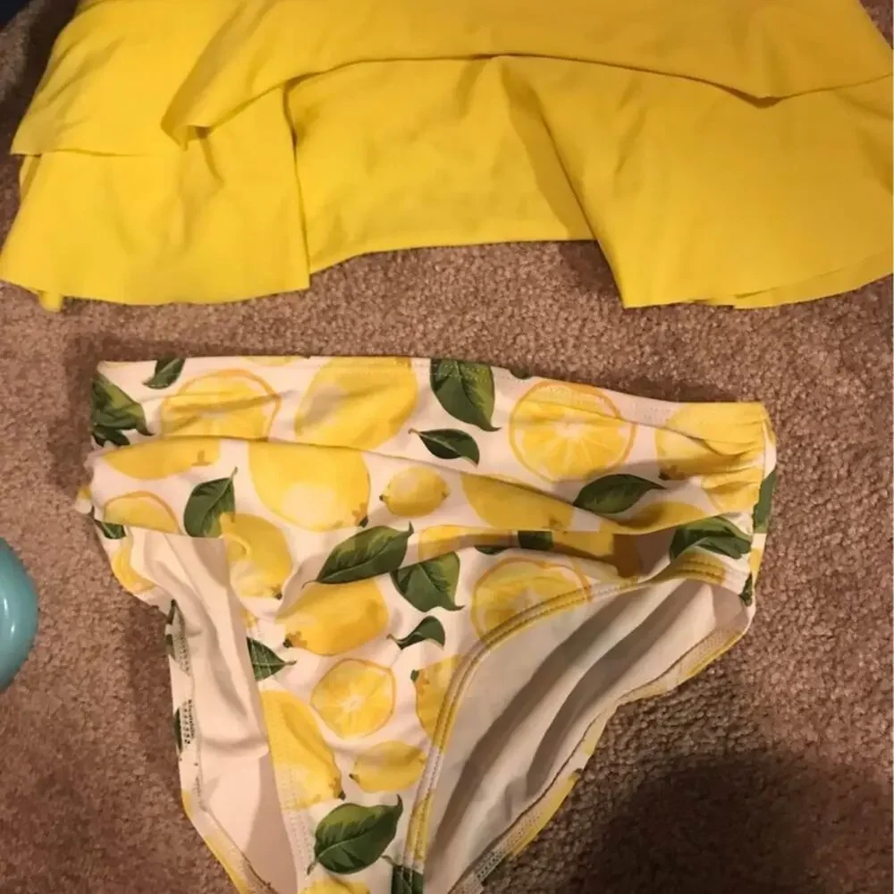 Girls lemon Bikini set